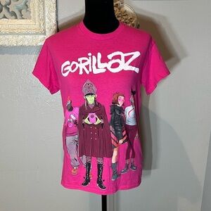 Gorillaz Pink Graphic Woman’s T-Shirt